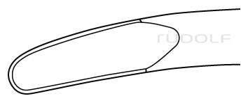 RU 5596-24 / Gubia Röttgen-Ruskin, Curva, 6mm, 24cm