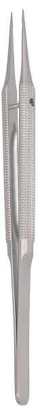 RU 4068-15 / Mikro-Pinzette, ger. Fadenplatte 6x0,4 mm, 15,0 cm