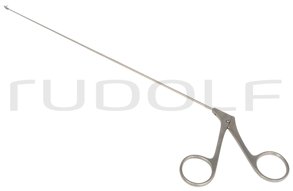 RU 8650-12/03 / Lar. Micro. Scrs, 45°Up, TH-MOV. Shaft Length 23cm
/9", Conicø1/2mm
, Jaw 2mm

