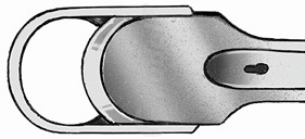 RU 8614-02 / Daniels Tonsillotome, Db. Blade, Fig. 2,20mm
