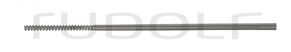 RU 4932-18 / Watteträger Universal, Spiralförmig Gerieft, Ø 1,7 mm, 18 cm - 7"