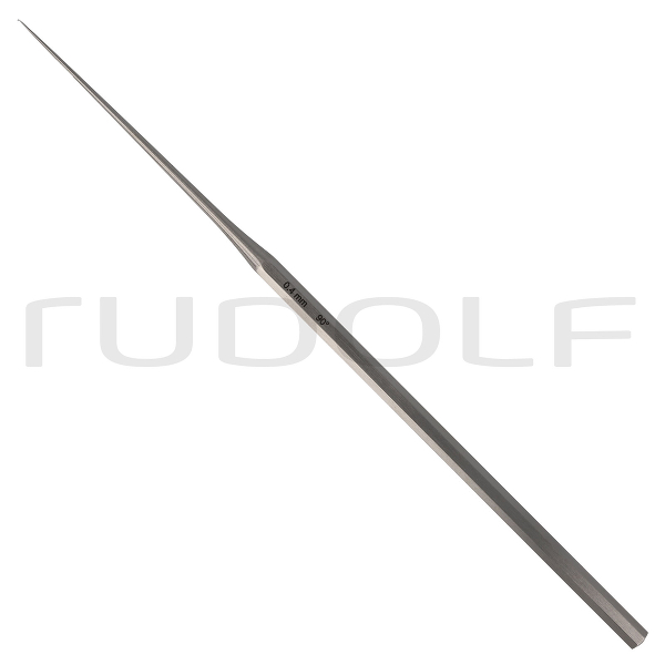 RU 7907-05/04 / Ohr-Häkchen Shambaugh, Scharf, Abgewinkelt 90°, 0,4 mm, 16 cm