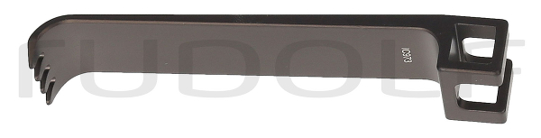 RU 6431-38 / Valve MC Culloch, Étroite, Noire, 1 Pce 80x20mm
