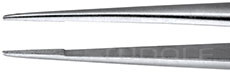 RU 4068-53G / Micro-Pince, Microgrip, Poids, Droite 18cm, 0,6 mm