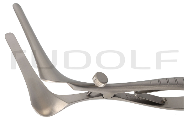 RU 8012-63 / Nasenspekulum Killian, Figur 3, 75 mm, Hygienischer Schluss, 14 cm