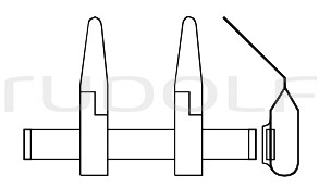 RU 3976-82 / Micro Approximator Biemer-Müller 9x5mm, Occlusion Pressure: 30-40G