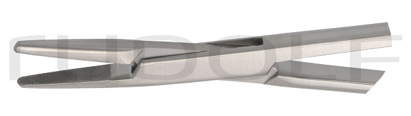 RU 6055-26 / Nadelhalter Crile-Wood, TC, ger. 26cm