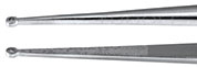 RU 4079-32G / Ring-Micro-Pinzette, Microgrip, ger. 18,0 cm, 1 mm