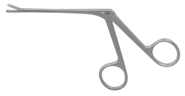 RU 7886-09 / Ear Forceps Hartmann, Oval Jaws, Shaft Length 8.5 cm - 3 1/4"