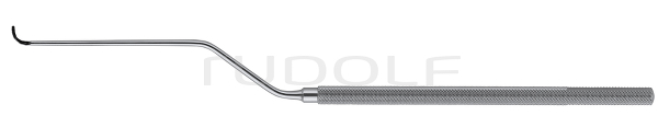 RU 8800-21 / Yasarg. Micro Vessel Knife Downwards Curved 18,5 cm - 7 1/4"
