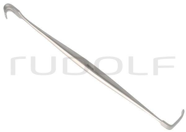 RU 4486-02 / Retractor Senn-Mueller, Blunt 16 cm - 6 1/4", 7 x 8 mm, 18 x 6 mm