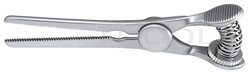 RU 7586-01 / Pinza Bulldog , Retta 3,5 cm - 1 1/2"