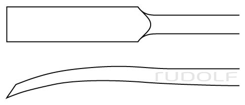 RU 5410-03 / Periostotomo 6 mm, 18,5 cm