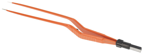 HF520-170 / Pinza Bipolar Non-Stick, Bayoneta, Recta, Conector Plano, 1 mm, 20 cm