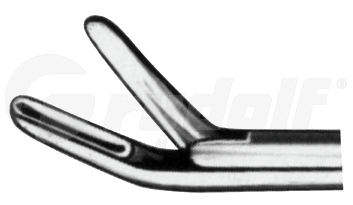 RU 6490-02 / Laminotomo Ferris-Smith, Morso Angolato in Su, Larghezza Morso 2x10mm
, 18cm
