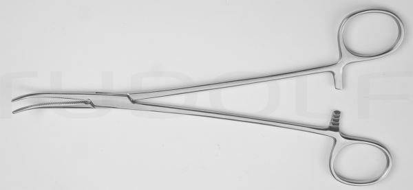 RU 3303-20 / Ligature Fcps Heiss, Cvd. 20 cm, 8"