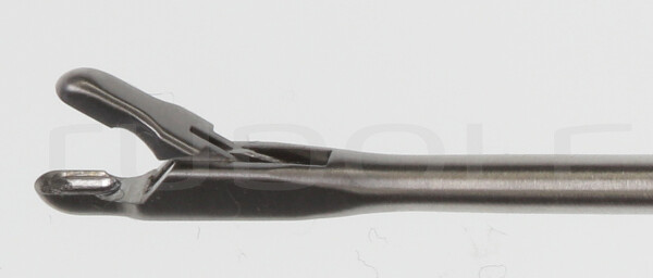 RU 8651-02 / Pinza Per Chirurgia Endolaringeale Cucchiaio Ovale, Retta, 2x3mm, 23cm