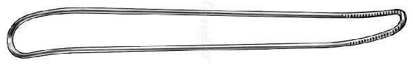 RU 8429-16 / Frenzel Tongue Depr. 6.5"