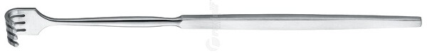 RU 4461-04 / Divaricatore, Smusso, 4 Denti 16,0 cm