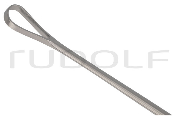 RU 7316-12 / Curette Utérine Recamier, Rigide, Mousse 26,0 cm, Fig. 5, 12 mm