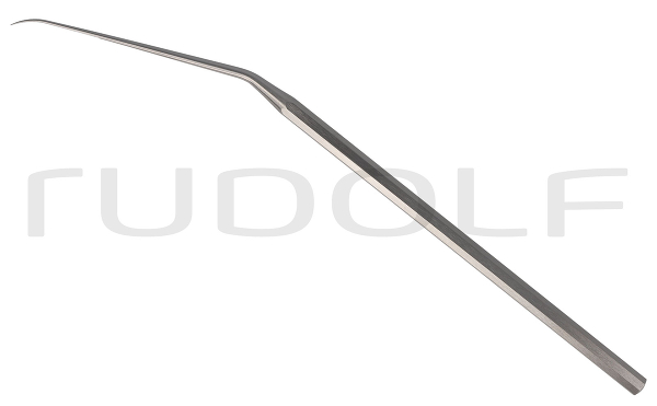 RU 7907-16/01 / Mikro-Nadel Barbara, Gebogen, Scharf, 16 cm