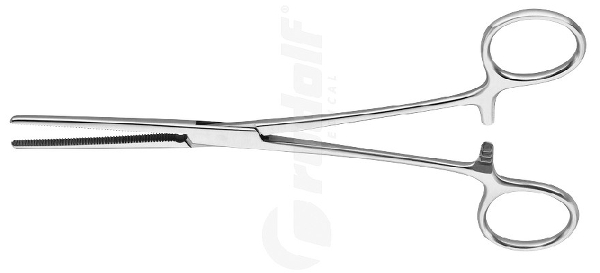 RU 3000-18 / Hemost. Fcps Rochester-Pean, Str. 18 cm, 7"