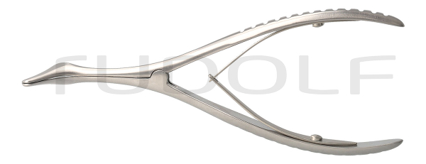 RU 8002-10 / Nasenspekulum Hartmann-Halle, Figur 00, für Kinder, Hygienischer Schluss, 13 cm