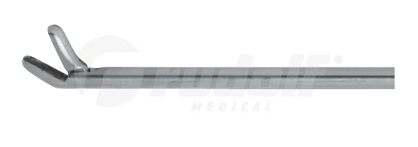 RU 8089-01 / Biopsie- und Fasszange mit Absaugkanal, 30° Aufgebogen, Maulbreite 8,5 x 4 mm,