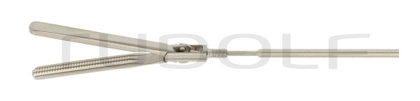 RS000-530 / Insert Pince À Préhens. Debakey, Mors 40mm Atraumatique, À Action Double, Ø 5 mm