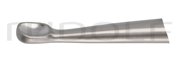 RU 5351-34 / Scharfer Löffel Bruns, Fig. 4, (L) 23 cm, 6,0 x 9,5 mm