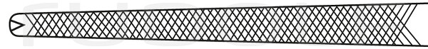 RU 3187-16 / Pince Hémostat. Dixon-Lovelace, 1x2 Dents 16 cm