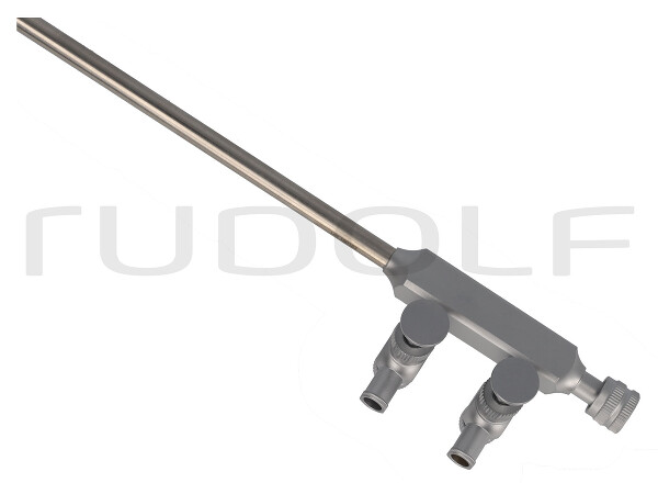 LP310-032 / Suction & Irrig. Tube, with Trumpet Valve Without Laser Tube, Wl 340 mm, Ø 5 mm