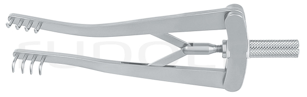 RU 4651-10 / Alm Retractor, Blunt 10 cm - 4"