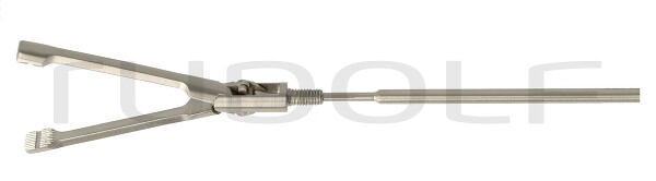 RS000-538 / Aufsatz Fasszange, Atraumatisch, Doppelbeweglich, Ø 5 mm