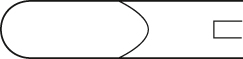 RU 6497-12 / Laminotomo, Angolato in Su Larghezza Morso 5,8mm
, 25,5cm
