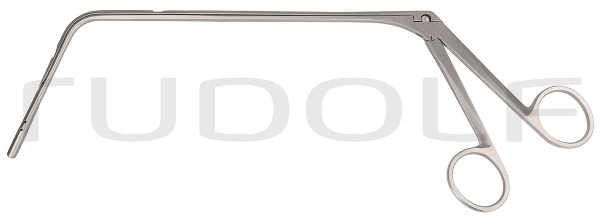 RU 8690-01 / Laryngeal Forceps Jurasz, Opening to The Right, (Wl) 20.5 cm - 8"