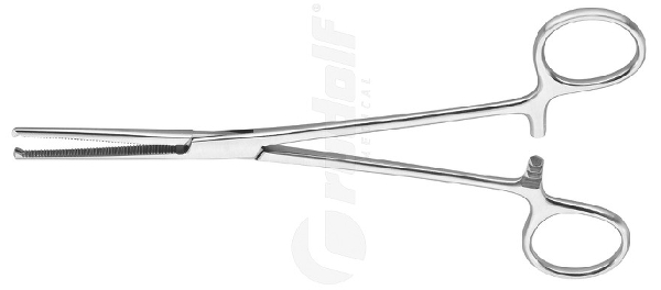RU 3010-18 / Hemost. Fcps Ochsner-Kocher, Str., 1x2T. 18 cm, 7"