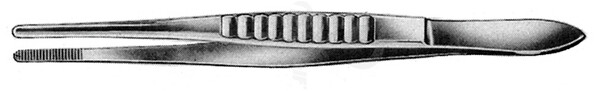 RU 4020-14 / Pinza Anatomica Stand. Mod. Usa, Retta 14,5 cm