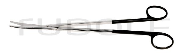 RU 1331-25M / Scissors Metzenb., Bl/Bl, Cvd., MC 25 cm, 10"