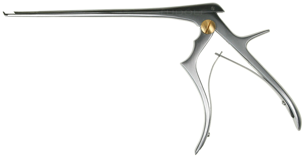 RU 6457-51 / Pince Emporte-Pièce Kerrison, Coupant V. Le Haut 40°, Stand., Pied Plat, 18cm
, 1mm
