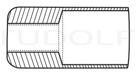 RU 6620-11 / Oliva D'aspirazione 10x11mm