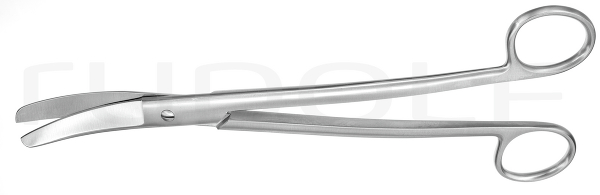 RU 1455-24 / Scissors Siebold, Bl/Bl, S-CVD. 24 cm, 9,5"