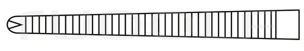 RU 3074-16 / Delic. Hemost. Fcps Crile-Rankin, Str., 1x2T 16 cm - 6 1/4"
