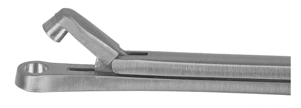 RU 7889-00 / Ohrzängchen Hartmann, Gerade, Schaftlänge 8,5 cm,
