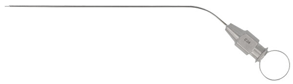 RU 7842-11 / Suction Tube Rosen (House), Curved, LUER-LOCK Cone (Female), O Ø 0.7 mm,