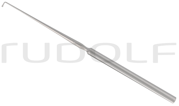 RU 7946-02 / Ohrhebel Wagener, Geknöpft, Figur 2, 90°, 4 mm, 14 cm