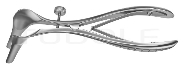 RU 8013-76 / Especulo Nasal Killian-Walter, Figura 3, 75 mm, 14 cm - 5 1/2"