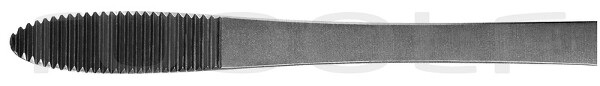 RU 3887-25 / Pinza Per Tamponeamento Collin, Retta 25,0 cm