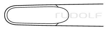 RU 5594-51 / Pinza Sgorbia Ruskin, Retta