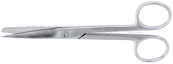 RU 1002-10 / Scissors, Sh/Bl, Str., Fig. 2 10,5 cm, 4,25"